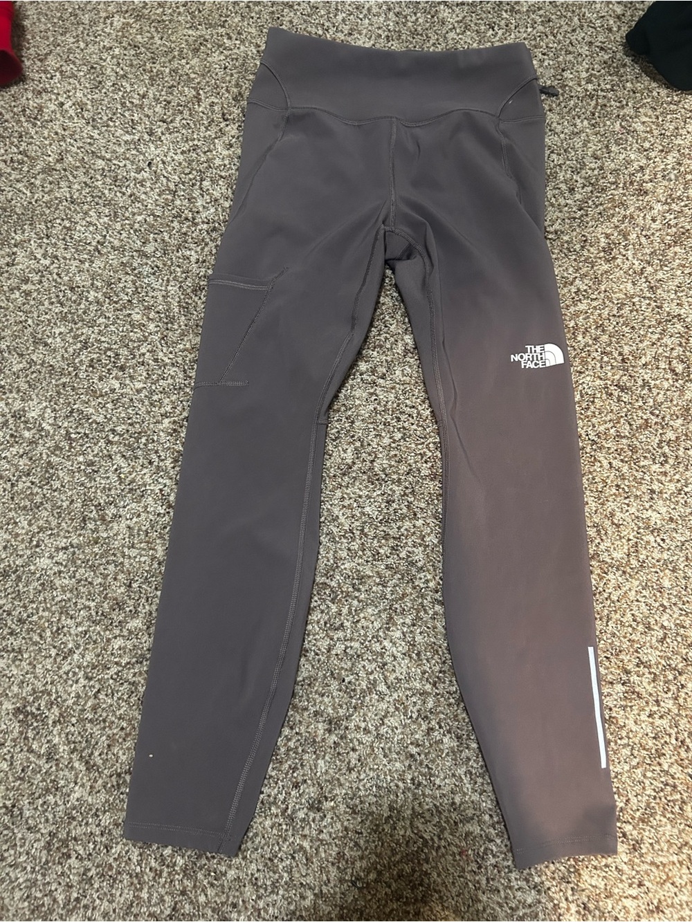 The North Face Kids' Charcoal Gray Performance Leggings
